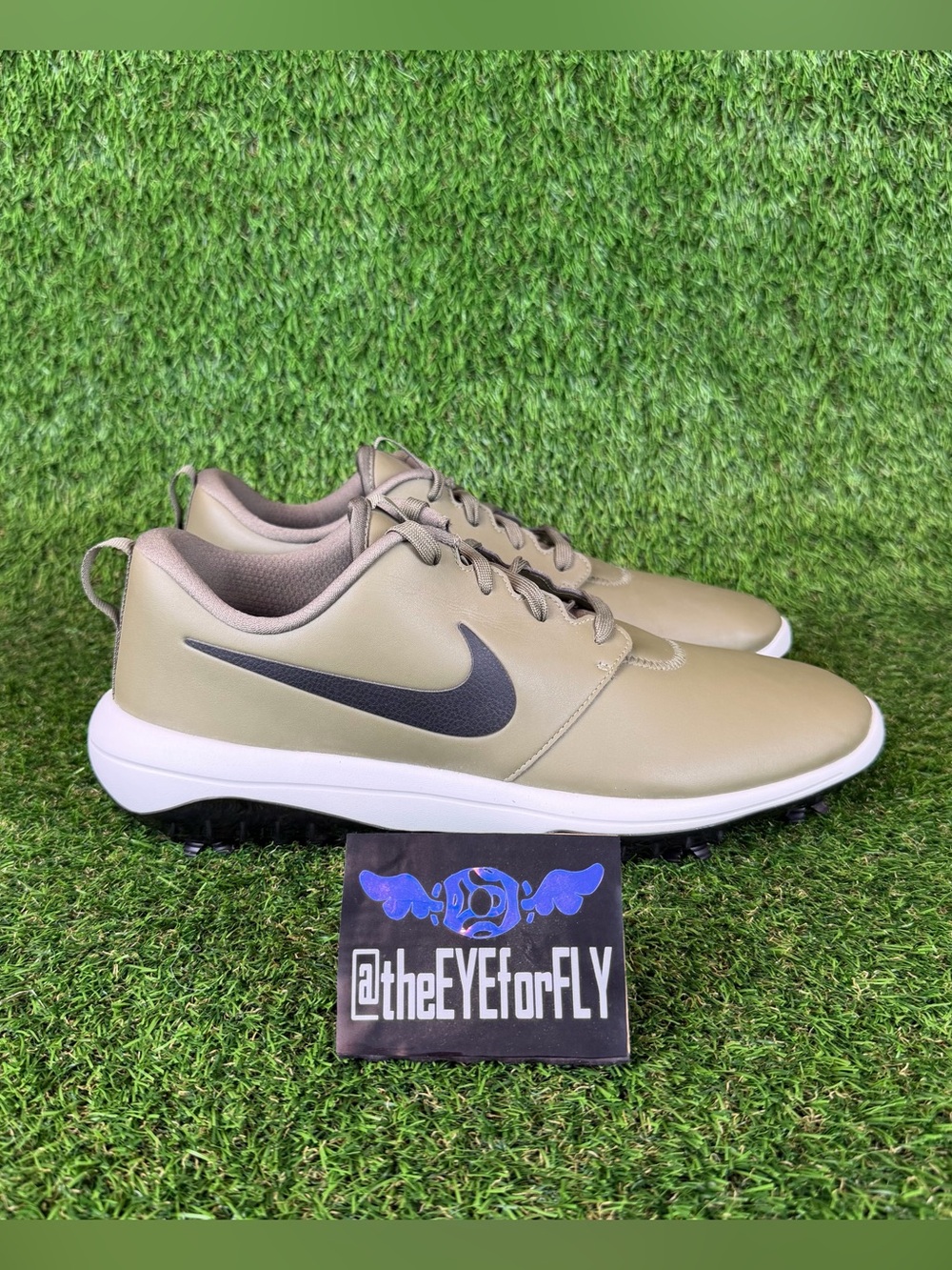 NEW Nike Roshe G Tour Golf Shoes Medium Olive Green AR5580-200 Men’s Size 12